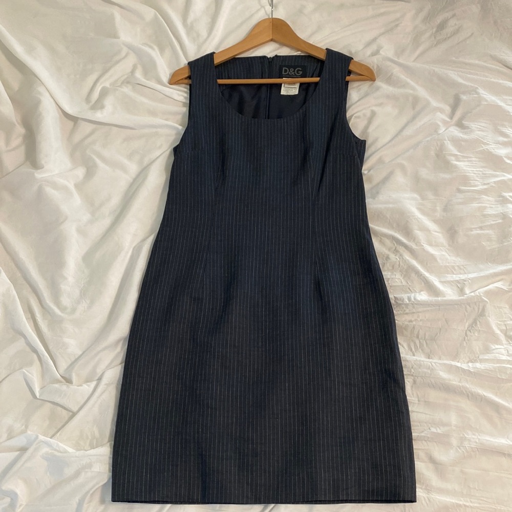 Dolce & Gabbana Vintage Fitted Sleeveless Dress